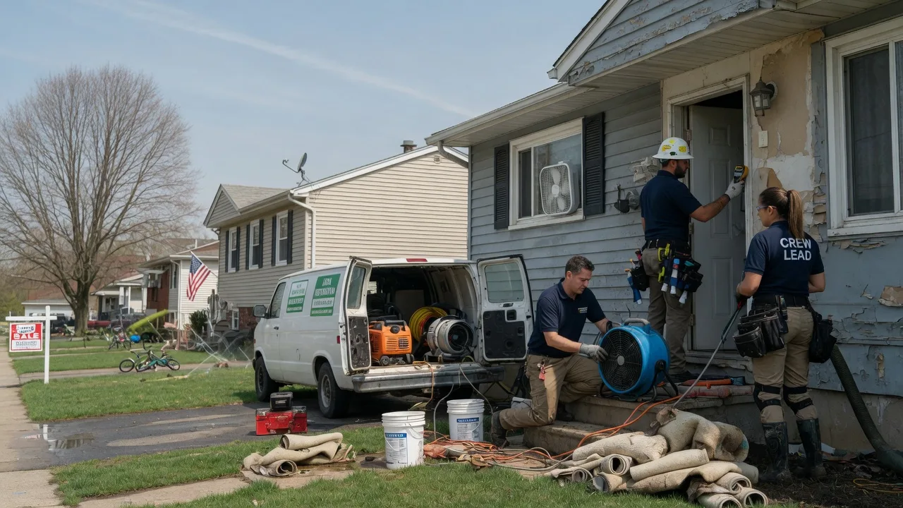 Flood Cleanup in Bay Center, WA near me